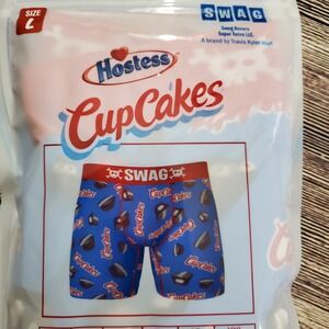 Men's Boxer Briefs Hostess Cup Cakes Size Large Swag Men's Novelty Fun Underwear